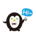 Egg Penguin＆Fat Bear（個別スタンプ：1）