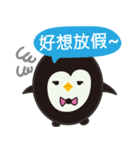 Egg Penguin＆Fat Bear（個別スタンプ：24）