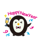 Egg Penguin＆Fat Bear（個別スタンプ：37）