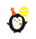 Egg Penguin＆Fat Bear（個別スタンプ：38）