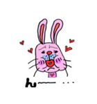 しょんぼりうさぎ（個別スタンプ：25）