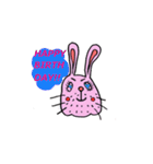 しょんぼりうさぎ（個別スタンプ：33）