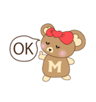くまのメイル（個別スタンプ：3）