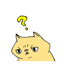 ぶちゃねこ（個別スタンプ：3）
