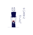 セーラー服ガール（個別スタンプ：1）