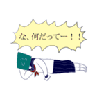 セーラー服ガール（個別スタンプ：13）