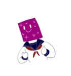 セーラー服ガール（個別スタンプ：40）