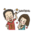 Jono ＆ Jeni（個別スタンプ：18）