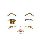 Facial movements（個別スタンプ：7）