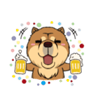Chow Chow Polar Bear in Taiwan（個別スタンプ：36）