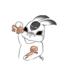 Crazy Rabbit M.M 2（個別スタンプ：31）