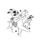 Crazy Rabbit M.M 2（個別スタンプ：37）