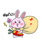 ギャラクシーうさぎ（個別スタンプ：34）