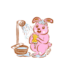 Pink Bun（個別スタンプ：1）