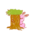 Pink Bun（個別スタンプ：32）