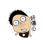 Strange mouth liquid guy（個別スタンプ：12）