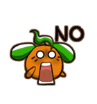 QQ fruit (brother) learn English（個別スタンプ：4）