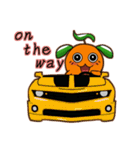 QQ fruit (brother) learn English（個別スタンプ：10）