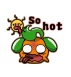 QQ fruit (brother) learn English（個別スタンプ：16）