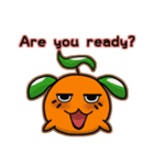 QQ fruit (brother) learn English（個別スタンプ：23）