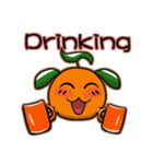 QQ fruit (brother) learn English（個別スタンプ：25）