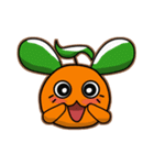 QQ fruit (brother) learn English（個別スタンプ：28）