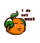 QQ fruit (brother) learn English（個別スタンプ：32）
