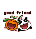 QQ fruit (brother) learn English（個別スタンプ：38）