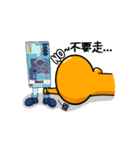 Orange flower brother（個別スタンプ：2）