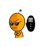 Orange flower brother（個別スタンプ：8）