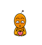 Orange flower brother（個別スタンプ：21）