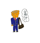 蓮根キャラレン君の生活（個別スタンプ：3）