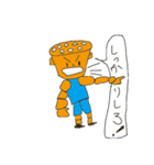 蓮根キャラレン君の生活（個別スタンプ：6）