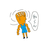蓮根キャラレン君の生活（個別スタンプ：15）