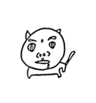 じんめんいぬ（個別スタンプ：21）