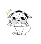 ハッとする猫。（個別スタンプ：15）