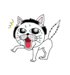 ハッとする猫。（個別スタンプ：17）