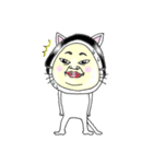 ハッとする猫。（個別スタンプ：18）