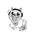 ハッとする猫。（個別スタンプ：19）