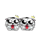 ハッとする猫。（個別スタンプ：27）