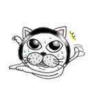 ハッとする猫。（個別スタンプ：31）