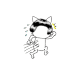 ハッとする猫。（個別スタンプ：37）