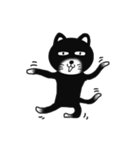 ほぼ黒猫（個別スタンプ：5）