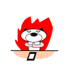 シュールなクママ（個別スタンプ：36）