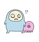 うちゅうじんくんとあるくくん（個別スタンプ：5）