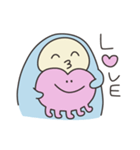 うちゅうじんくんとあるくくん（個別スタンプ：9）
