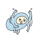 うちゅうじんくんとあるくくん（個別スタンプ：17）