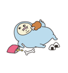 うちゅうじんくんとあるくくん（個別スタンプ：32）