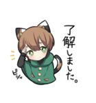 三毛猫少年（個別スタンプ：6）