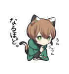 三毛猫少年（個別スタンプ：9）